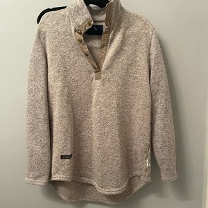 Simply southern 1/4 button sweatshirt